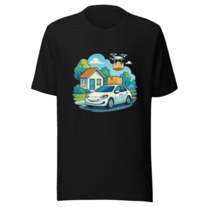 Self Delivering Car Social Media Hit Tee