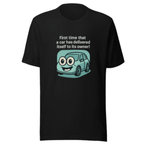 Self Driving Dreams Funny Tech Culture Tee