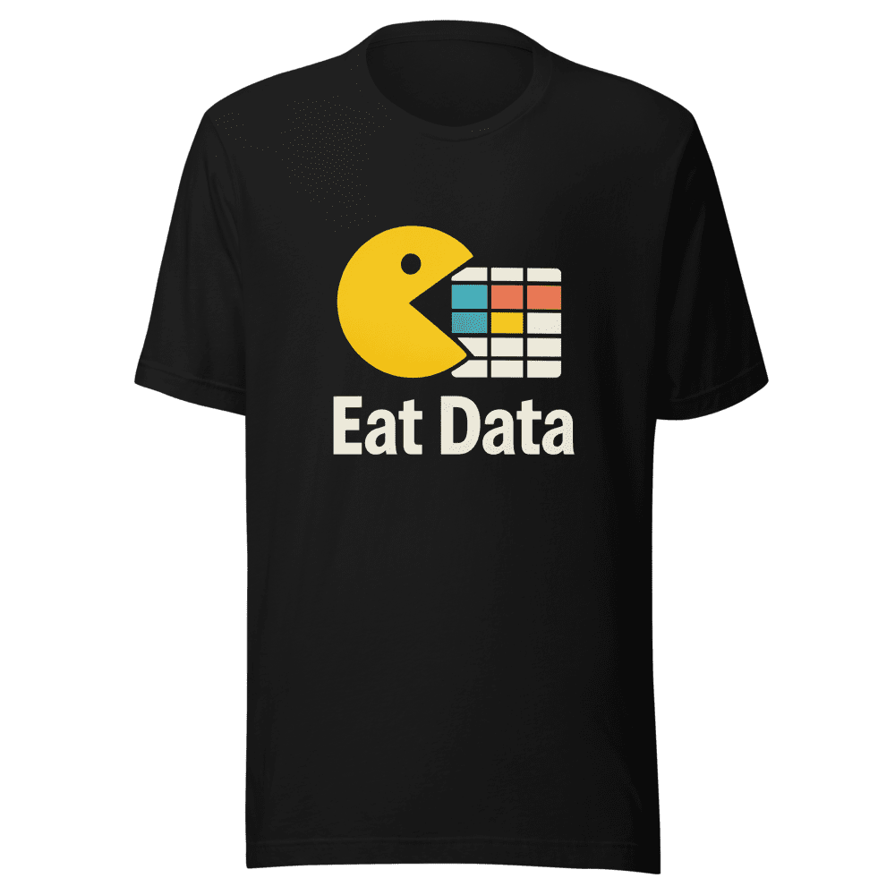 Eat Data T-Shirt Viral Sensation Pop Culture Tee