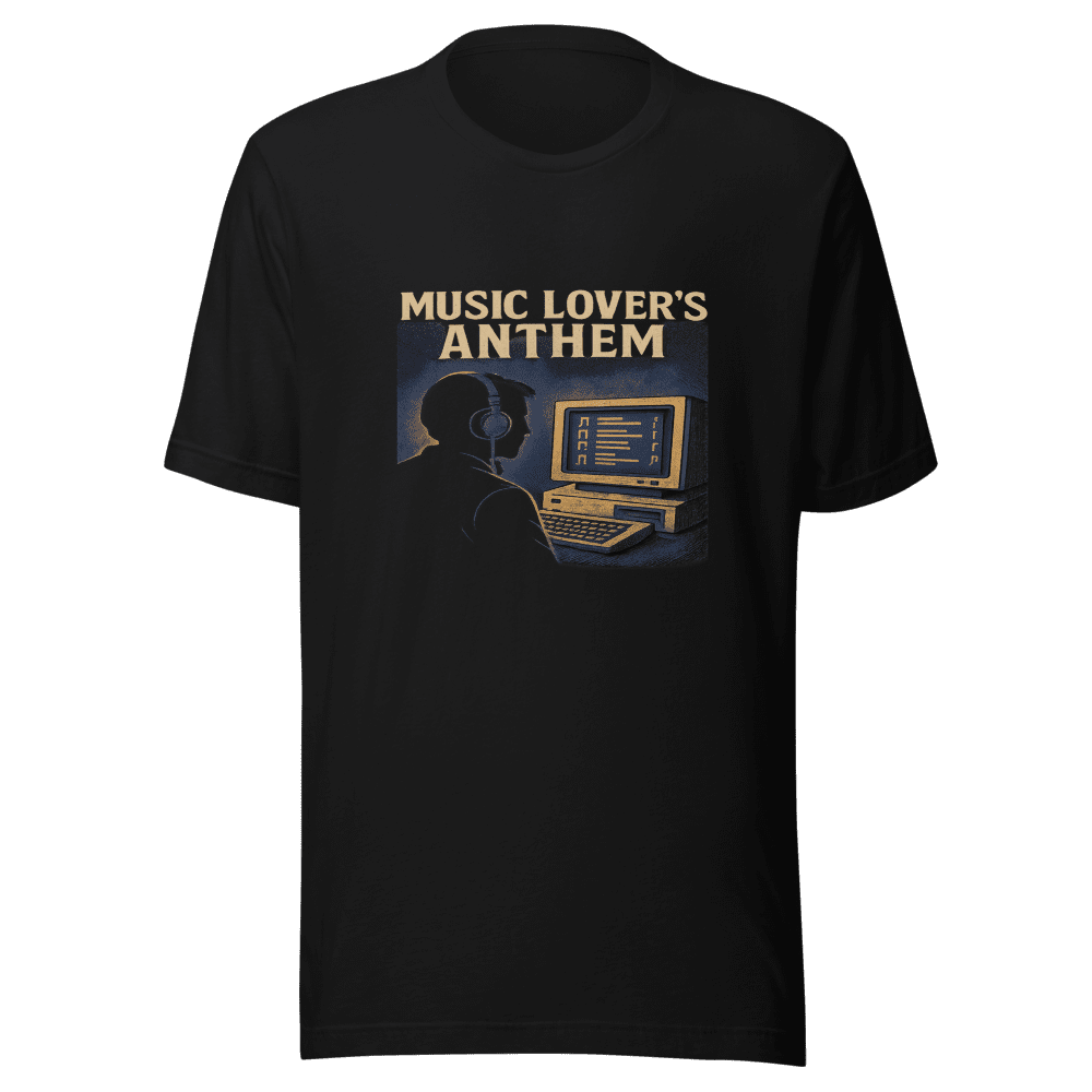 Music Lover's Anthem Tee Streaming Alternative Vibes