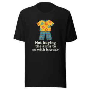 Mismatched Set Funny Fashion Tee Viral Sensation