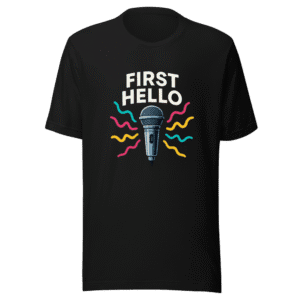 First Words Viral Moment Trendy Tee