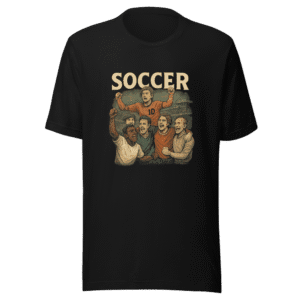 Viral Soccer Club Throwback Tee for True Fans