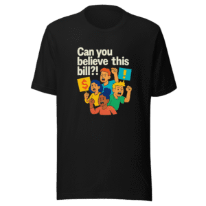 Viral Outrage Humor Tee Social Media Sensation