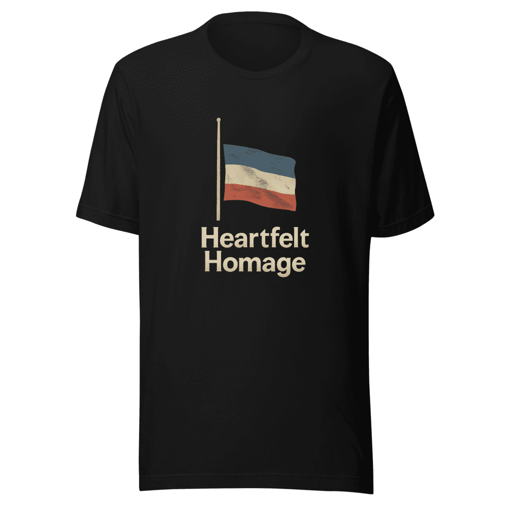 Heartfelt Homage Tee - Trending Sentimental Tribute