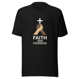 Faith and Fairness T-Shirt Social Media Hit