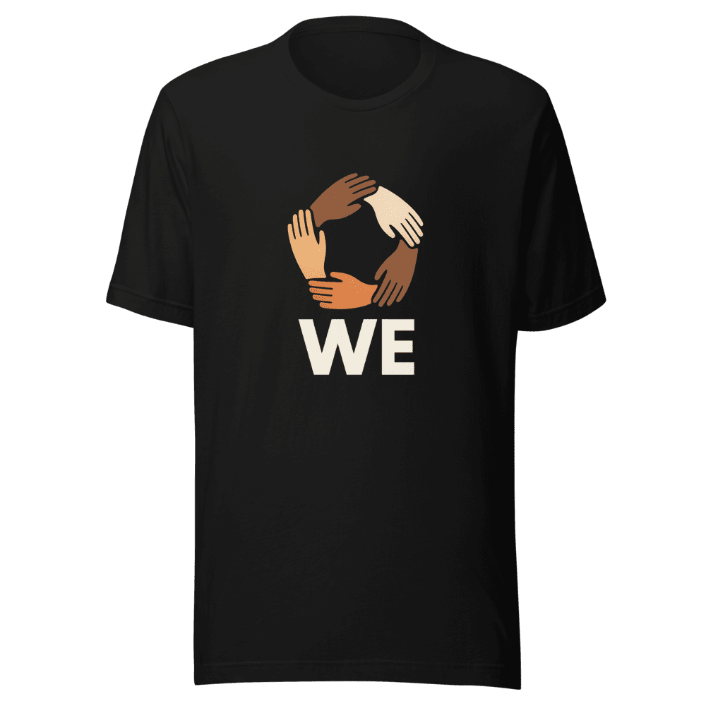 Power Of We Inspirational Statement Tee