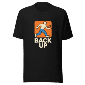 Back It Up Throwback Trending Quote Tee