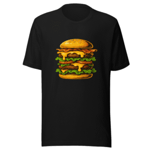 Dream Burger Stack Pop Culture Reference Tee