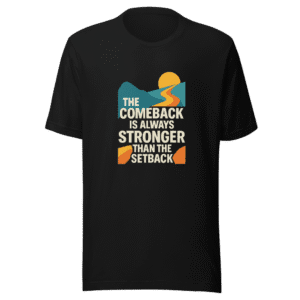 Sports Setback Graphic Tee Viral Recovery Vibes