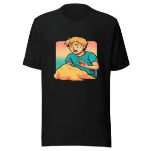 Oversized Mystery Viral Sensation Trending Quote Tee