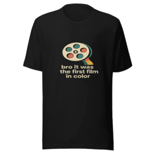 First Film in Color T-Shirt Viral Tweet