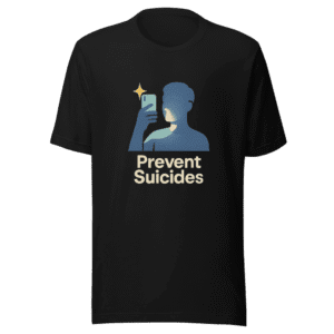Prevent Suicides Viral Selfie T-Shirt