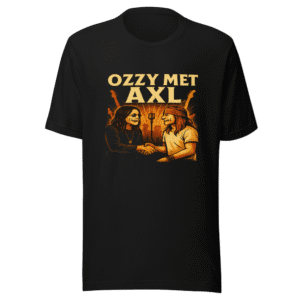 Ozzy Met Axl - Rock Legend Encounter T-Shirt