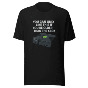 Older Than Xbox 360 T-Shirt Viral Gaming Tee