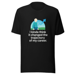 Career Trajectory Shift Viral Tweet T-Shirt