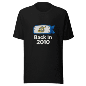 2010 Anime Fan Throwback Tee
