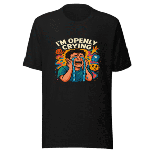 Crying Man Viral Image Meme Tee