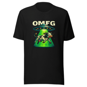 OMFG Alien Abduction T-Shirt - Viral Tweet Tee