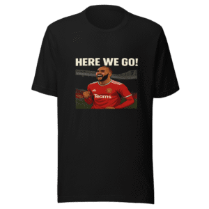 Mbeumo Manchester United Here We Go T-Shirt