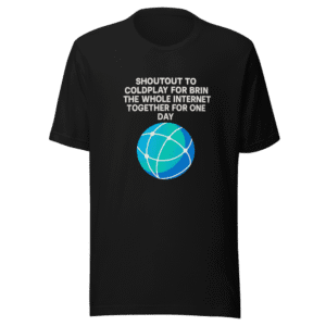 Coldplay Internet United T-Shirt - Viral Moment