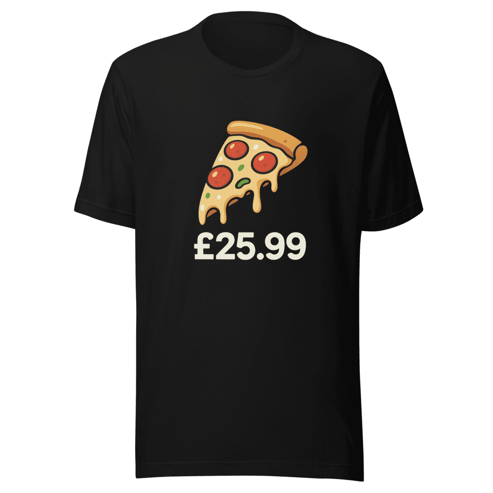 £25.99 Pizza Viral Tweet T-Shirt