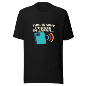 Japan Phone Camera Shutter Sound Law T-Shirt