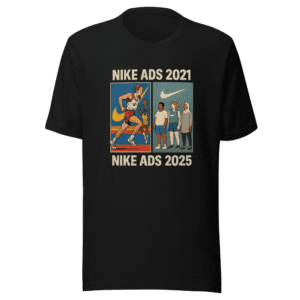 Nike Ad Evolution Tee - Viral Wokeness Critique