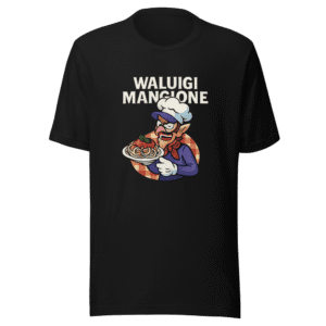Waluigi Mangione Found Trendy T-Shirt