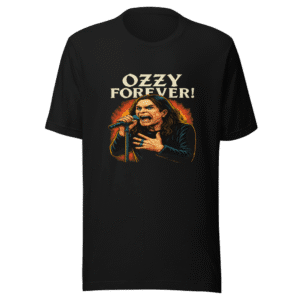 Ozzy Forever Fan T-Shirt Music Legend Tribute