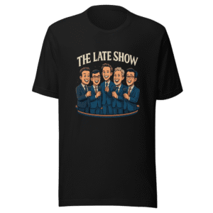 Late Night Legends Unite Colbert Show T-Shirt