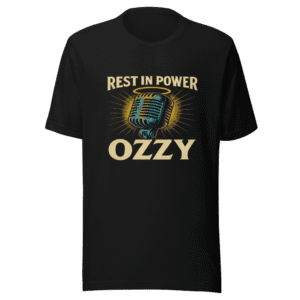 Rest In Power Ozzy Tribute T-Shirt