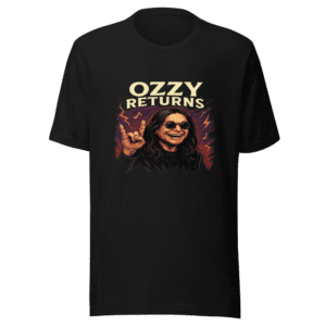 Ozzy Osbourne Welcome Back Trendy T-Shirt