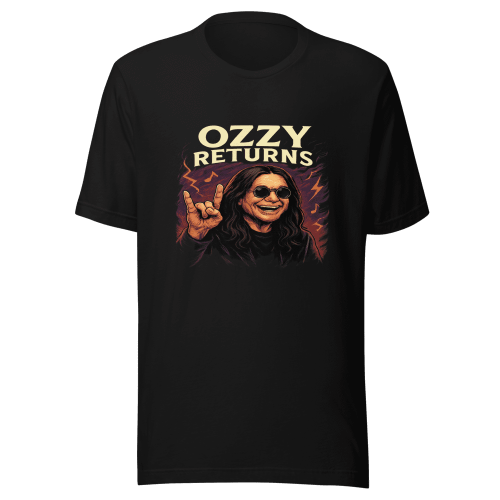 Ozzy Osbourne Welcome Back Trendy T-Shirt