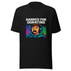 Clix Twitch Ban T-Shirt Viral Gamer Tee