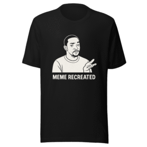 Anthony Mackie Meme Recreated Viral T-Shirt