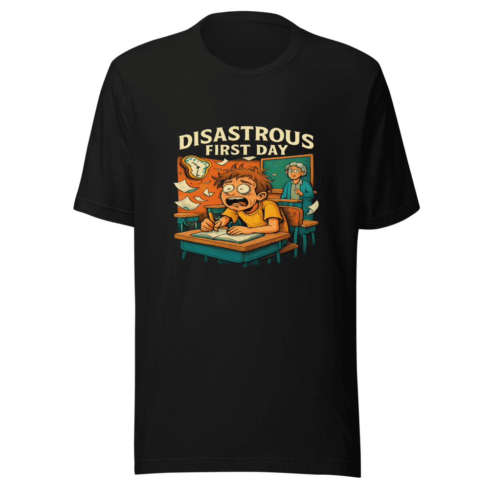 Hardest First Day Ever T-Shirt - Viral Meme Tee