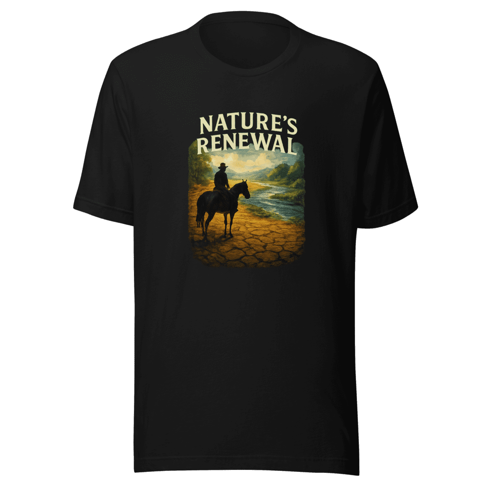 Viral Drought Return Horse T-Shirt Nature Gift