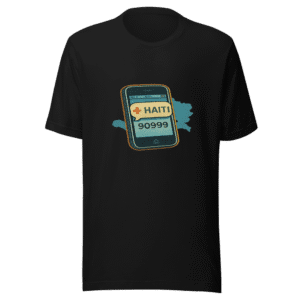 Haiti iPhone Red Cross Donation Throwback Tee