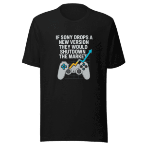 Sony Shuts Down The Market Gaming T-Shirt