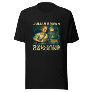 Viral Inventor Disappearance T-Shirt Plastic to Gas