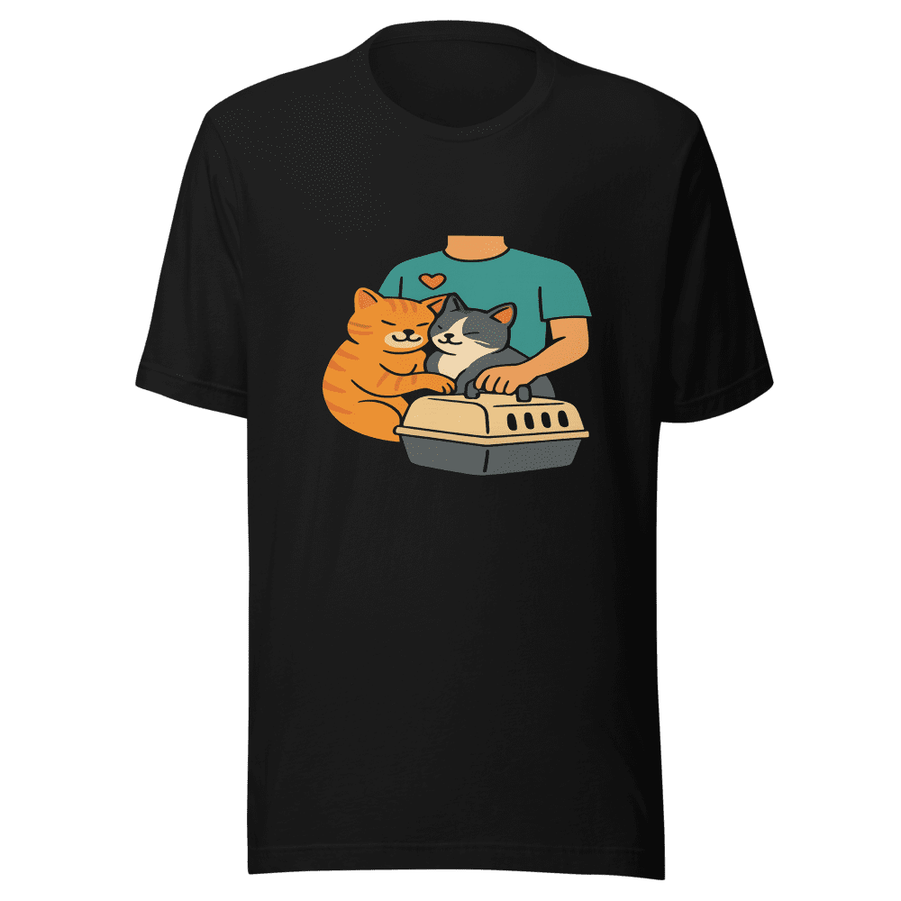 He Had to Take Both Cats T-Shirt