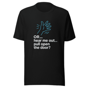 Free Hand Door Opening Viral Tweet T-Shirt