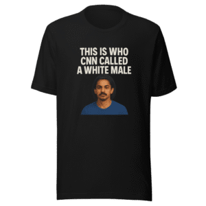 CNN White Male T-Shirt - End Wokeness Viral Tee