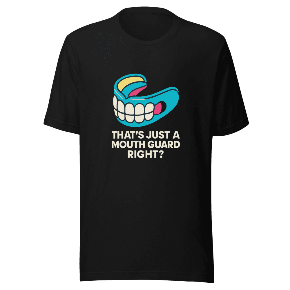 Mouth Guard Funny Viral Tweet T-Shirt