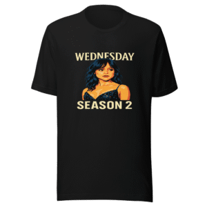 Jenna Ortega Wednesday Season 2 Premiere T-Shirt