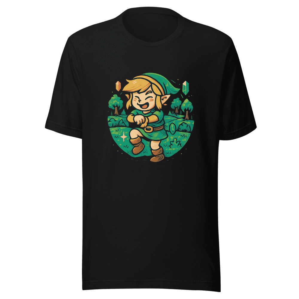 Zelda Never Ending Dance T-Shirt Viral Loop Tee