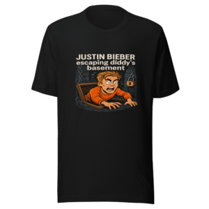 Justin Bieber Basement Escape Viral Tee