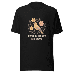 Rest in Peace My Love Claflin Hunger Games T-Shirt