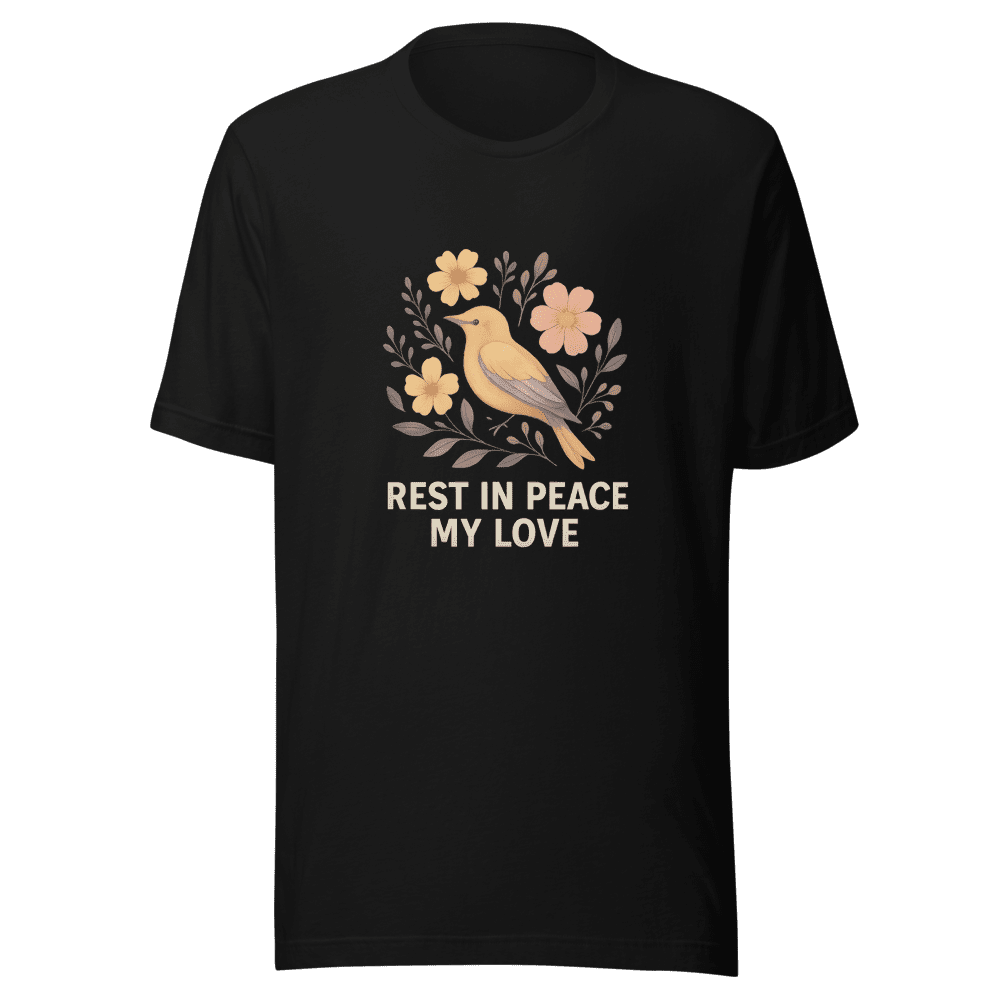 Rest in Peace My Love Claflin Hunger Games T-Shirt